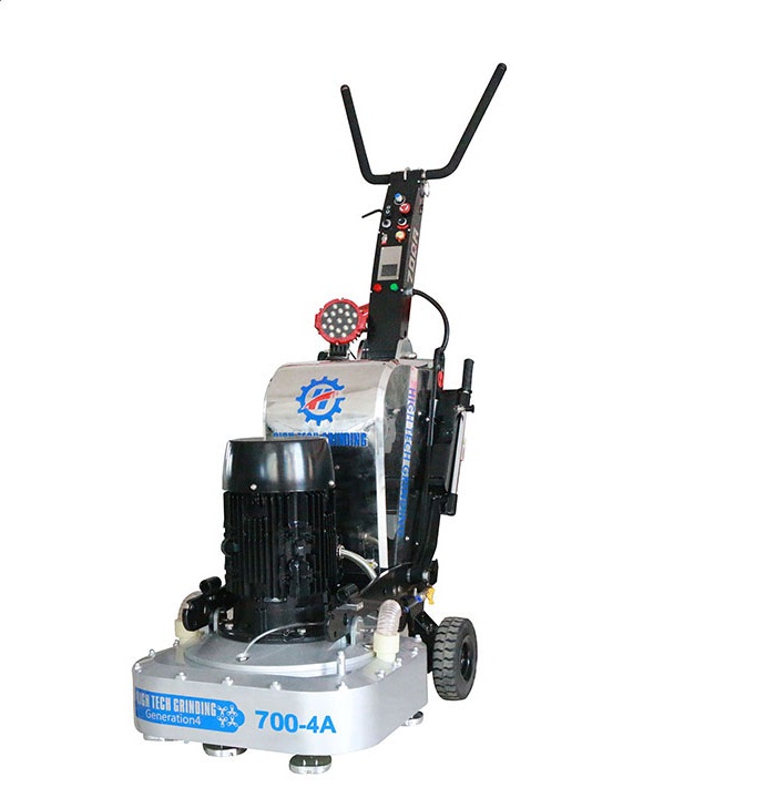 gear driven wet concrete floor grinder machine