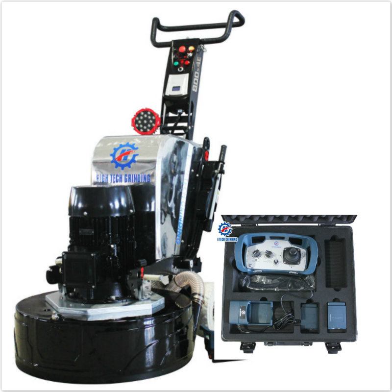 Telecontrolled floor grinding machine