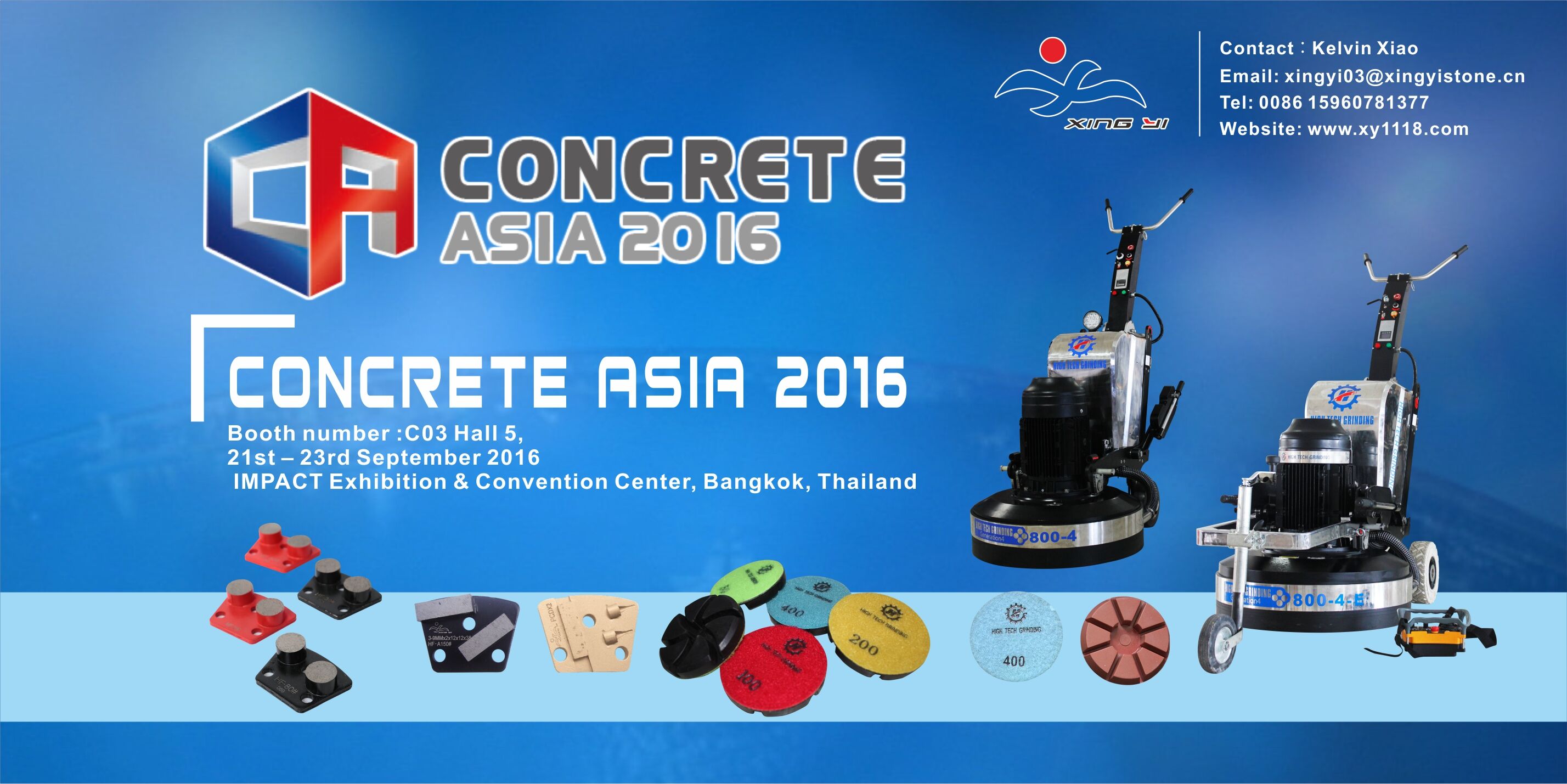 Xingyi سوف يجتمع لك في 2016 آسيا ملموسة في تايلند
